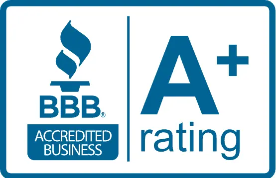 A+ Rating from BBB