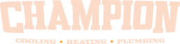 Champion Cooling Heating and Plumbing Logo