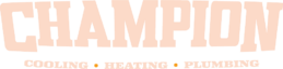 Champion Cooling Heating and Plumbing Logo