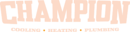 Champion Cooling Heating and Plumbing Logo
